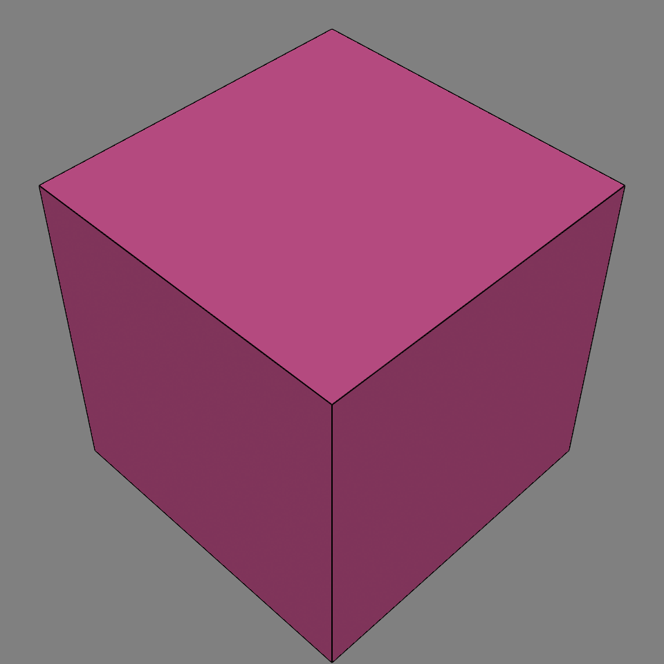 Hexahedron based volume
