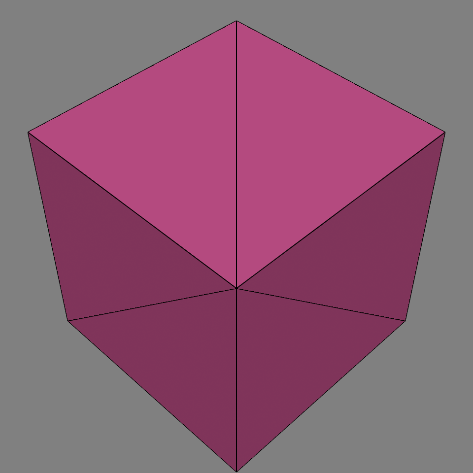 Tetrahedron based volume